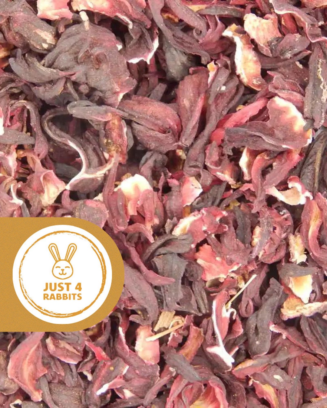 View of Natural Dried Hibiscus Flowers: Rabbit & Guinea Pig Forage Treat - Etsy