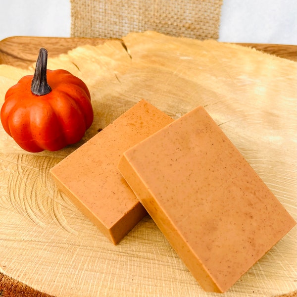 Pumpkin Pie Soap, Holiday Soap, Bar Soap, Fall-Inspired Skincare