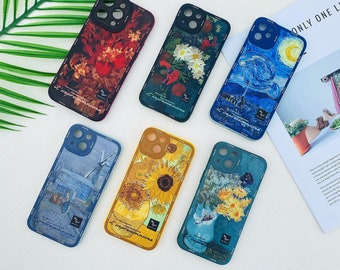 Van Gogh Art Painting Phone Case for iPhone 15 14 13 12 11 iPhone Pro case Pro Max Case iPhone XR iPhone Case XS Max case iPhone 7 8 Case
