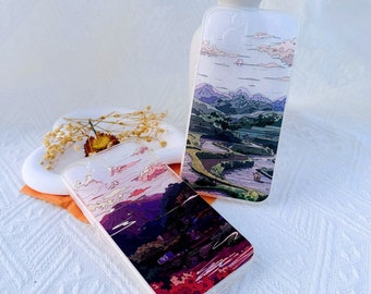 Oil painting of Landscape Painting iPhone case 15 14 13 12 11 iPhone Pro case Pro Max Case iPhone XR iPhone Case XS Max iPhone 7 8 case