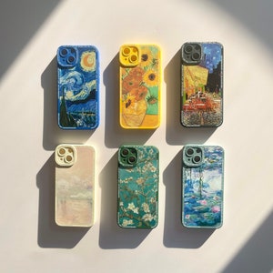 Painting iPhone 15 14 13 12 11 Pro Max Case iPhone 13 12 mini Case iPhone XS Max XR Case iPhone 7 8 15 14 Plus Case iPhone SE Case