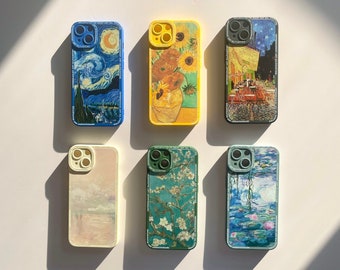 Peinture iPhone 15 14 13 12 11 Pro Max Case iPhone 13 12 mini Case iPhone XS Max XR Case iPhone 7 8 15 14 Plus Case iPhone SE Case