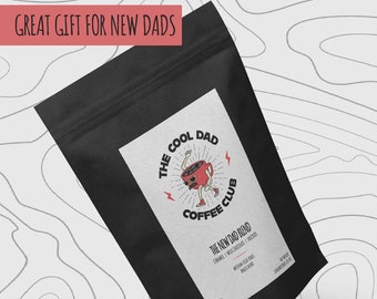 Neuer Vater Kaffee Geschenk, Qualitätsgeschenk für Väter, Einzigartiges Vater Geschenk, Vaterkraftstoff, Vatertagsgeschenk, neuer Vater Kaffeemischung (Brasilien)