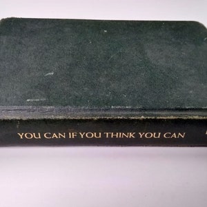 1974 You Can If You Think You Can By Norman Vincent Peale Vintage Hardcover Book