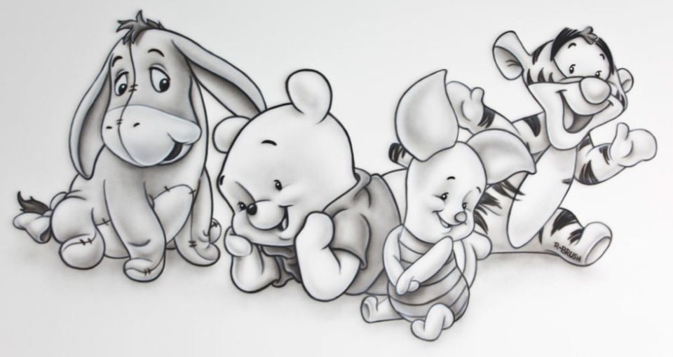 Photo Winnie the Pooh - Etsy