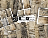 Vintage Ivory Ladder & Lace Collage Pack, Weathered Textile Ephemera, Antique Fabric Elements, Rustic Decor Digital Printables for Crafting