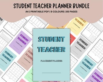 Student Teacher Planner Bundle