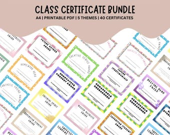 Class Certificate Bundle