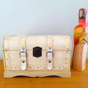 Small wooden chest