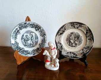 Lot de 2 assiettes de collection