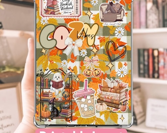 Cozy Fall Kindle Insert: Bookish Kindle Decor (Printable Digital Download)