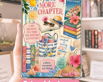 Summer Amalfi Coast Kindle Insert: Literary Girls Kindle Paperwhite Decoration (PDF Download)