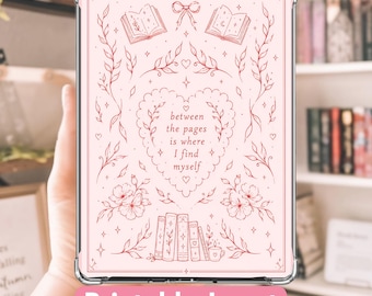 Pink Girly Coquette Kindle Insert for Clear Case (PDF Download)