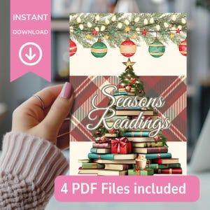 Insertion pour étui Kindle de Noël : décoration Kindle de Noël (téléchargement PDF)