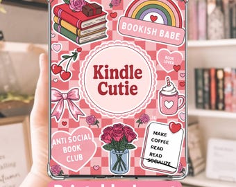 Pink Kindle Insert: Antisocial Book Club Design (Digital Download)