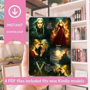 Throne of glass kindle insert Sarah J Maas Fantasy Kindle insert Basic Kindle Insert Colorsoft Print Kindle Insert Kindle Paperwhite Romance