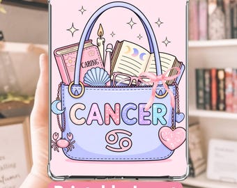 Cute Zodiac Astrology Star Sign Cancer Kindle Insert