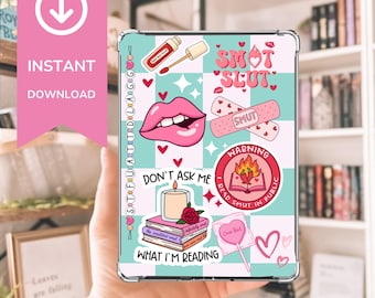 Green Smut Kindle Insert: Spicy Book Lover Design (PDF Download)