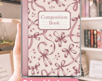 Quaderno di composizione Kindle Insert: disegno di rane Cottagecore (download PDF)