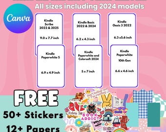 Kindle Insert Template: Individuelles Canva Design (Digitaler Download)