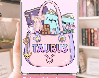 Cute Zodiac Astrology Star Sign Taurus Kindle Insert