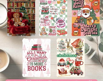 Christmas Kindle Insert Bundle: Festive Designs for Paperwhite, Basic, Colorsoft (PDF Download)