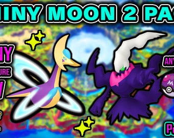 SHINY 6IV & EV Trained Mythical Darkrai + Cresselia 2 Pack - Pokémon Scarlet and Violet, Bdsp, Legends Arceus (FAST Delivery)