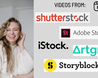 5 stock Videos from shutterstock, adobe stock, artgrid, istock, storyblock