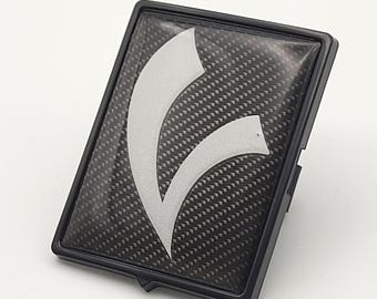 Vespa Piaggio emblem cascade GTV-GTS carbon look