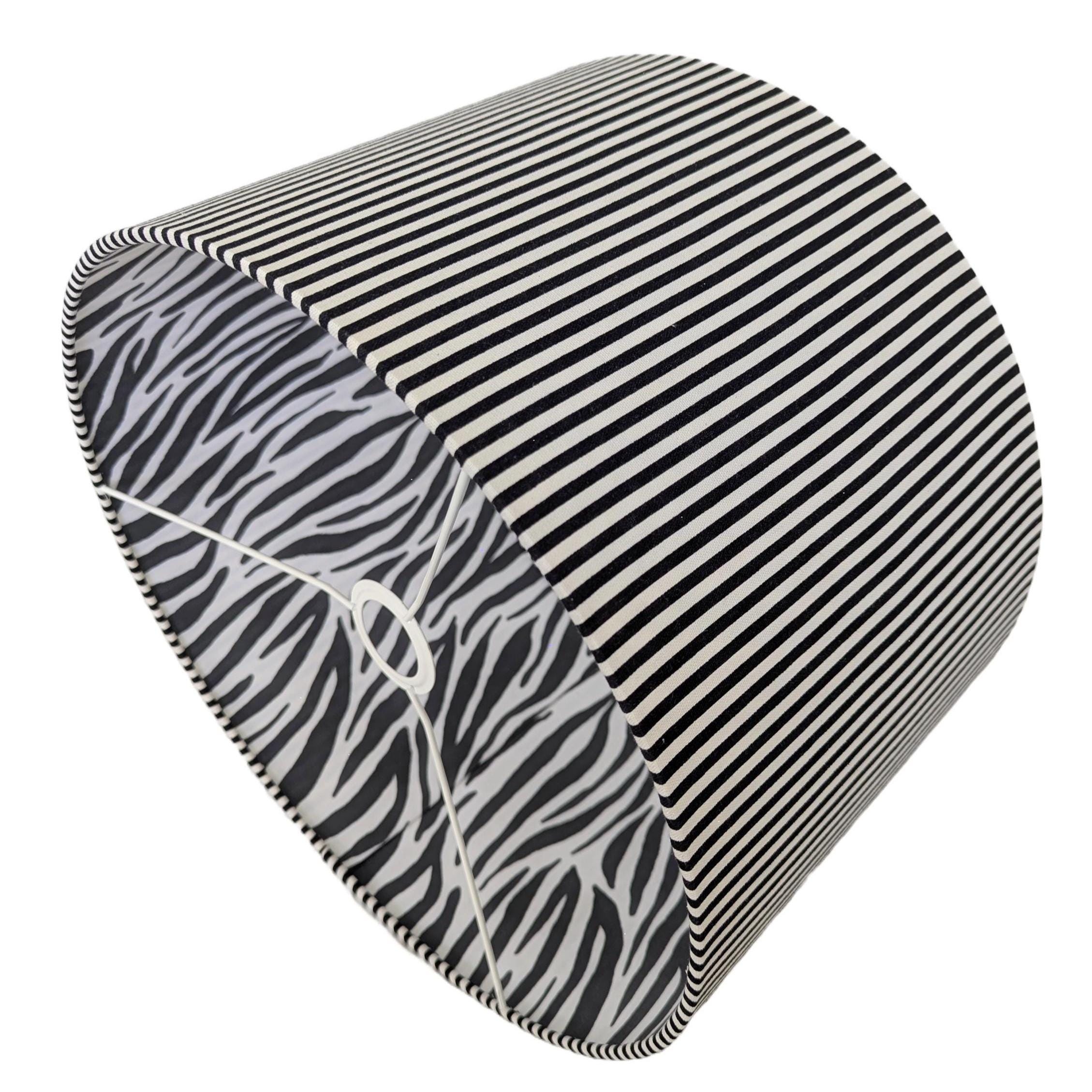 Floor Lamps Lampshades, Lamp Shades Unique, Black White Zebra