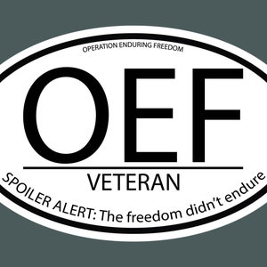 OEF sticker 5x8