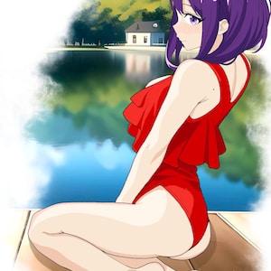 ANIME FEET CUTE Akari Waterproof