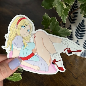 Anime CUTE foot PIN-UP Pose
