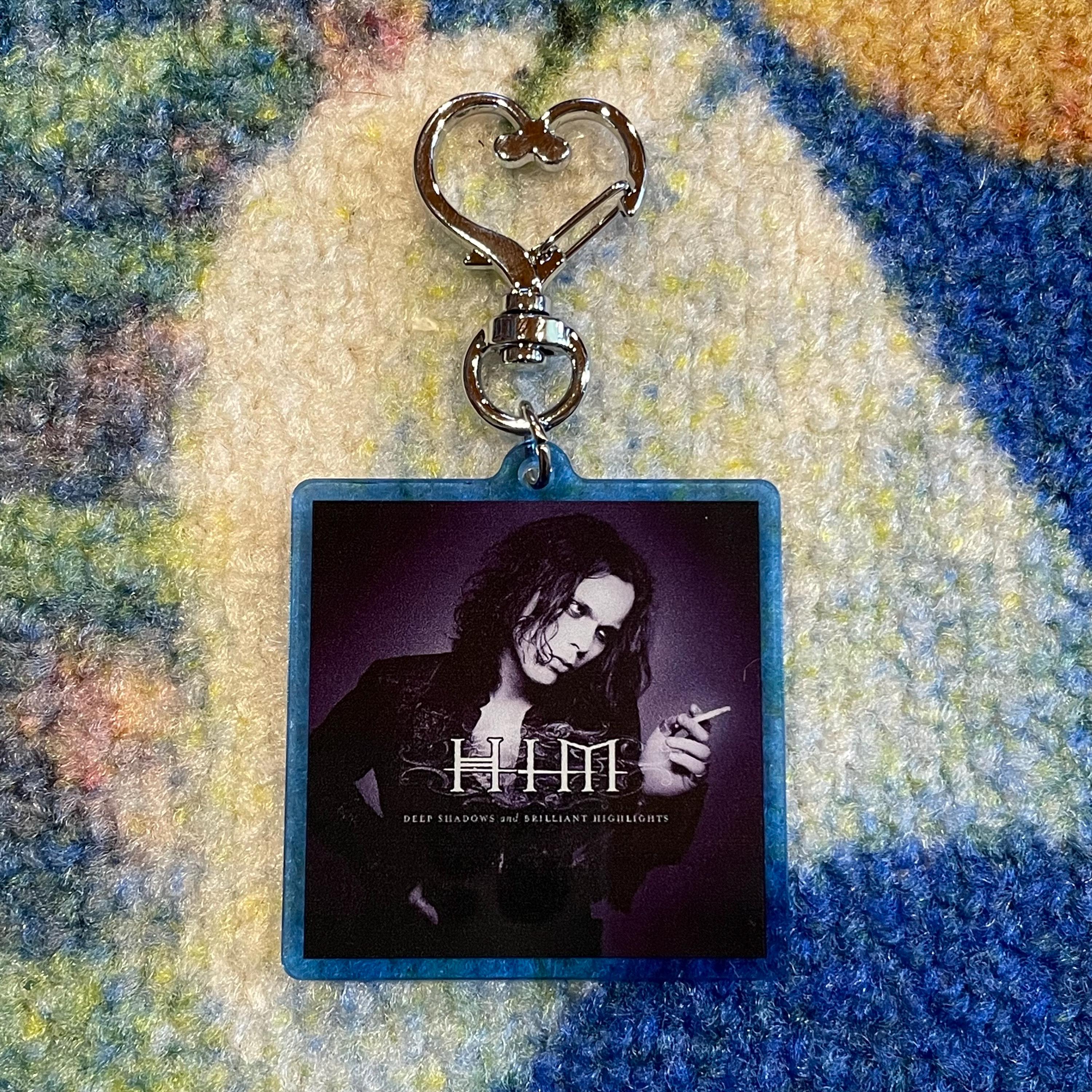 Heartagram Keychain - Etsy Heartagram Keychain - Etsy