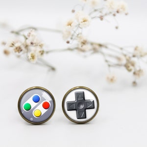 Nintendo Cuff Links, Controller cufflinks, Controller Tie Clip, Video Game accessories,  Nintendo Snes Game, Gift for gamer, Gamer gift