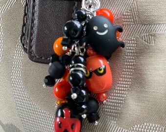 Halloween ghost purse bag charm