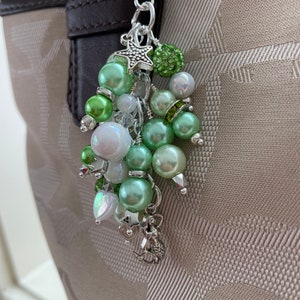 Mermaid beach purse bag charm