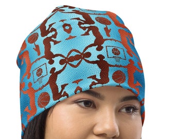 Dunk Fusion V1 - Mettez votre style à l'épreuve avec ce bonnet de basket-ball à imprimé all-over !