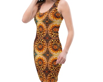 De Golden Rose V2 - Betoverende bodycon-jurk voor tijdloze elegantie