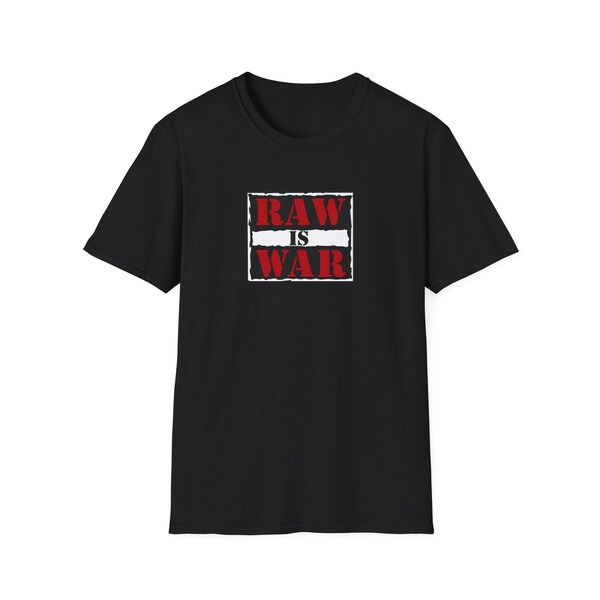 WWF Fan "Raw is War" T-Shirt