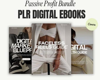 Passive Profit eBook Template Bundle: MRR Digital Marketing Guides