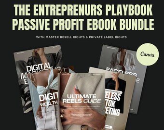 DFY Ebook Template Bundle: Resell Rights, Digital Marketing Guides