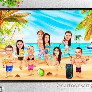 Personalized Digital Caricatures for Friends – A Fun & Unique Gift!