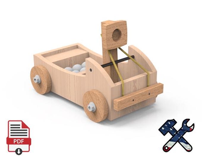 Catapult, Paper Catapult, Trebuchet, DIY Catapult, 3D Catapult, Siege ...