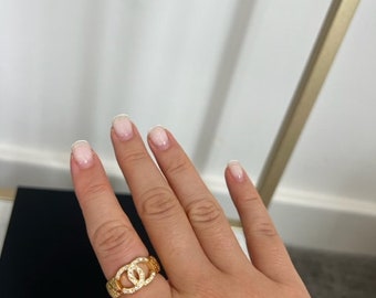 Authentic vintage Chanel ring