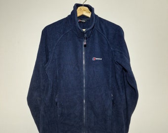 Berghaus - Extra Kleine Herren Navy Fleece Full-Zip Jacke