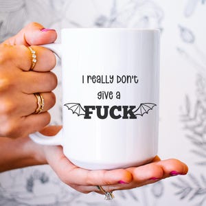 Funny Sarcastic Coffee Mug: Sweary Gift for Coworkers