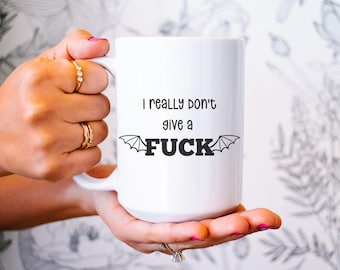 Funny Sarcastic Coffee Mug: Sweary Gift for Coworkers