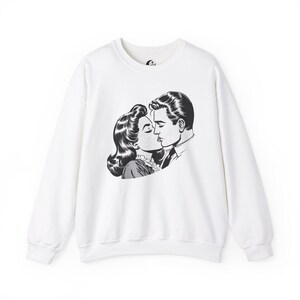 Comic Couple Crewneck Sweatshirt
