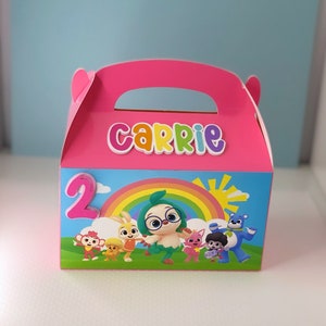 Pinkfong wonderstar favor boxes